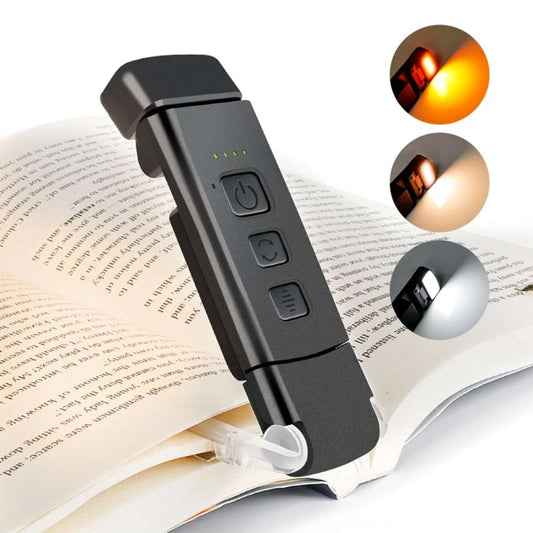 Lampe de Lecture LED Rechargeable – Clip Portable